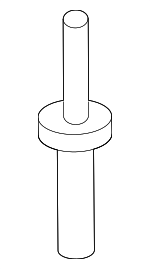 7147134319 - Body: Lower Panel Retainer for BMW Image
