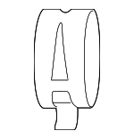 99951265809 - Emission System: Connector Pipe Clamp for Porsche: 718 Boxster, 718 Cayman, 911, Cayenne, Macan, Panamera, Taycan Image