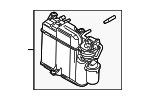 97020122302 - Emission System: Vapor Canister for Porsche: Panamera Image