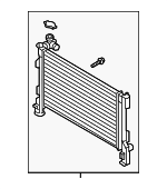 25310E6100 - Cooling System: Radiator Assembly for Hyundai Image