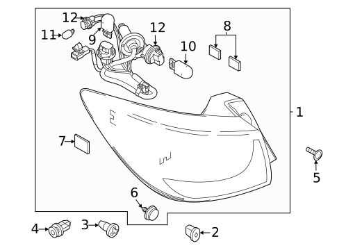 Tail Lamps for 2020 Toyota Yaris #0