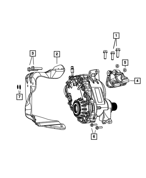 Mounting and Skid Plate for 2012 Dodge Journey #0