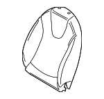 52102753453 - : Seat Back Cover for Mini: Cooper Image