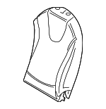 52102751239 - : Seat Back Pad for Mini: Cooper Image