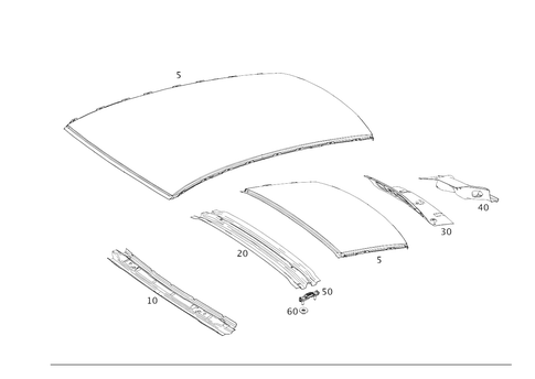 Roof for 2016 Mercedes-Benz GLE450 AMG #0