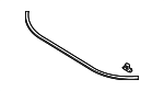 864311W000 - Body: Rear Weather-strip for Kia: Rio Image