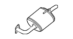 201103TA1C - Exhaust: Rear Muffler for Nissan Image