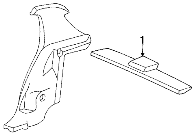 H703GL7 - Body: Lift Gate for Mopar Image