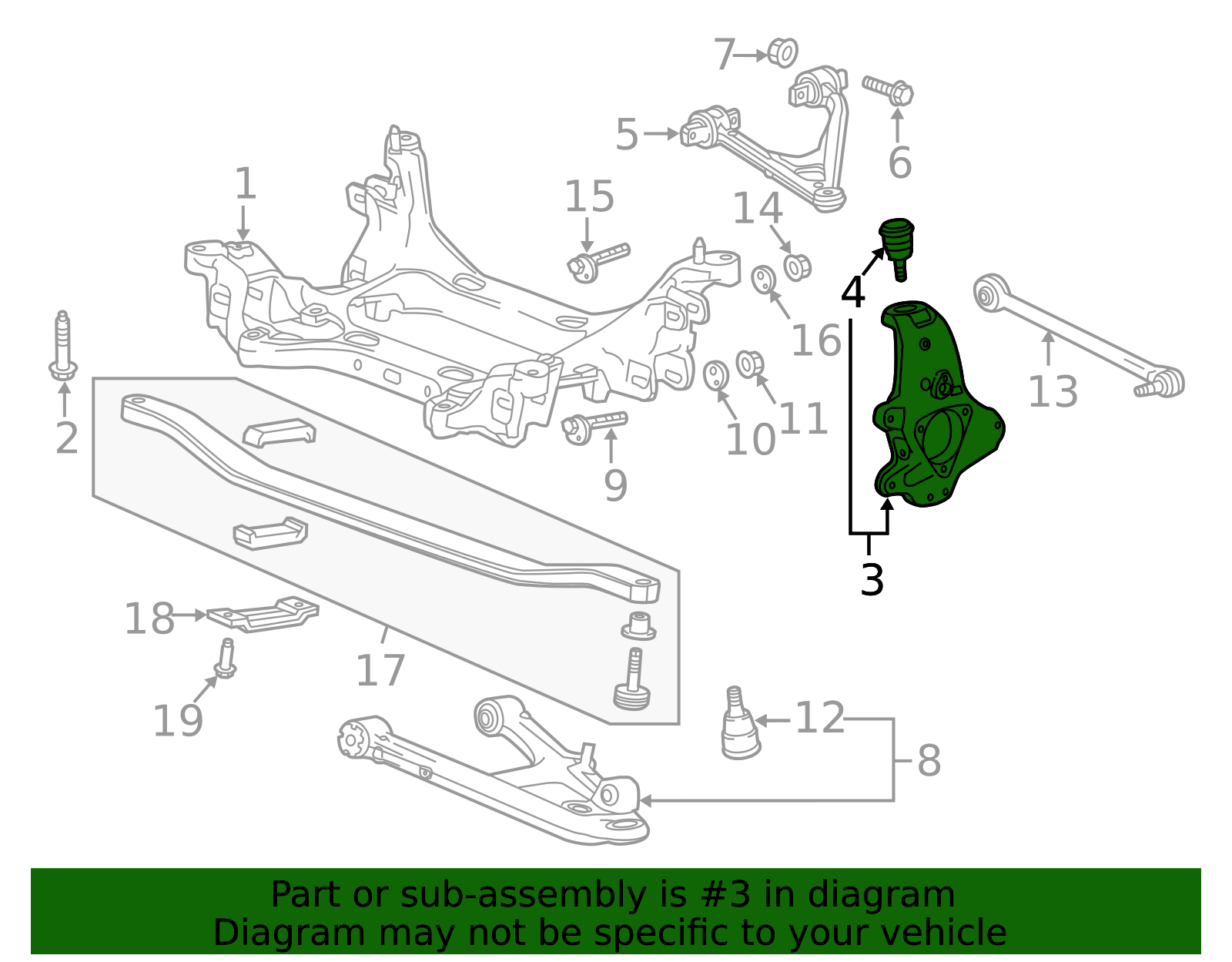 ACDelco Professional Snodo Sospensione Posteriore 45G31003: Stabilità E Durata Garantite, Con Boccola In Gomma E Metallo, Aftermarket Di Alta Qualità.