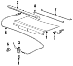 83305SB0003 - Body: Striker for Honda: Civic, Prelude Image