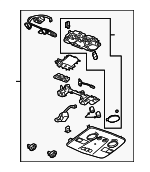20896736 - Body: Roof Console for Buick: Enclave | Chevrolet: Traverse Image