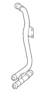 4G0145050A - Cooling System: Tube for Audi: RS7 Image