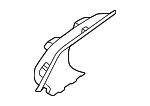 95C837307BLK - Body: Handle, Inside Cap for Porsche Image