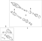 4303033060 - : Inner Cv Joint for Toyota Image