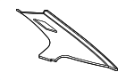 51438225576 - : Upper Quarter Trim for BMW Image