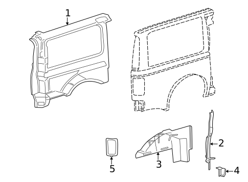 Inner Structure for 2004 Ford Excursion #0