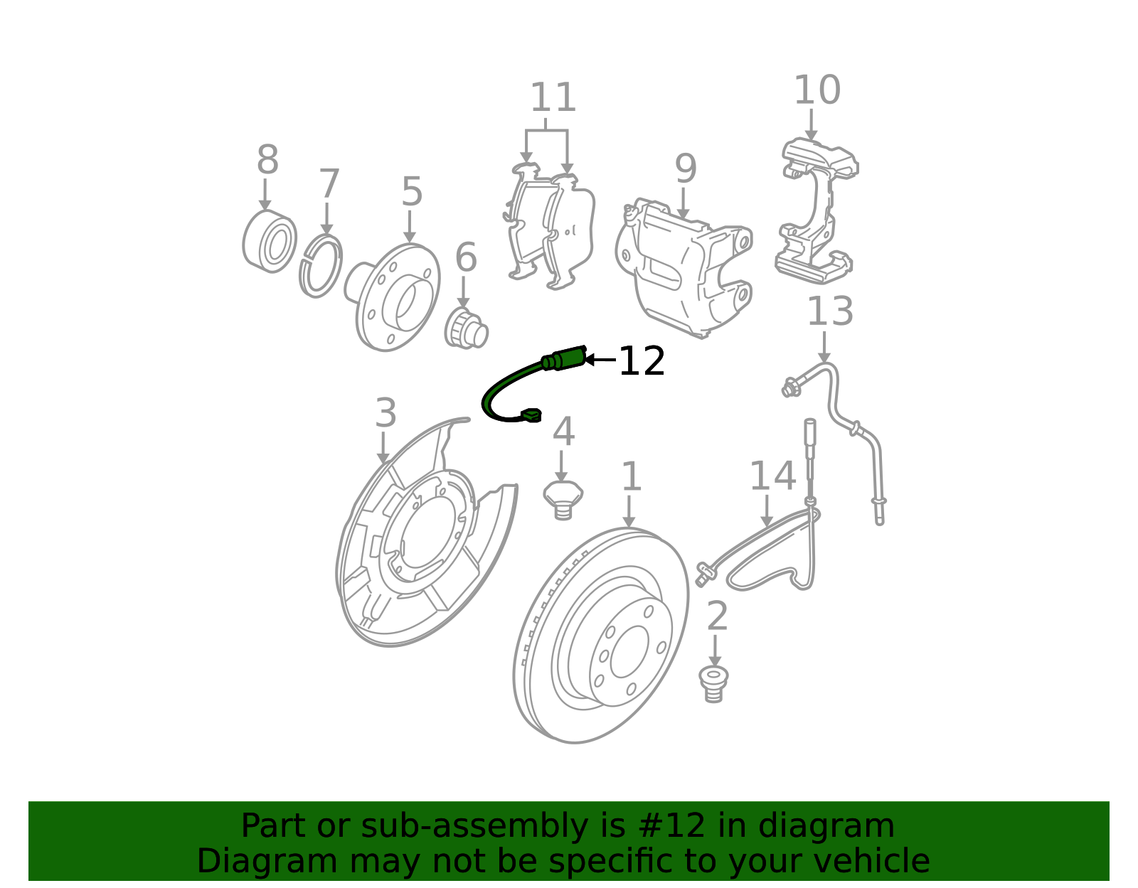 Brake Pad Sensors Set Of 4 Front & Rear For 328 325 Coupe Sedan - Foto 12
