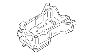 11110EA20A - : Oil Pan for Nissan: Frontier, Pathfinder, Xterra Image