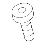 WHT003682 - Electrical: Outer Belt Assembly Lower Bolt for Volkswagen: Arteon, Atlas, Atlas Cross Sport, Beetle, CC, e-Golf, Eos, Golf, Golf Alltrack, Golf R, Golf SportWagen, GTI, Jetta, Passat, Rabbit, Taos, Tiguan, Tiguan Limited Image