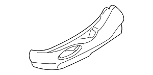 YF1Z5462186BAB - Body: Seat Track Cover for Ford Image