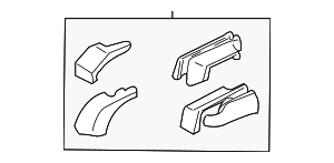 YF1Z5461748ABB - Body: Track Cover for Ford Image