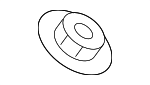 PAF003923 - Suspension: Upper Mount Nut for Porsche: 718 Boxster, 718 Cayman, 718 Spyder, 911, Boxster, Cayman, Panamera Image