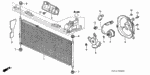 90078PR3000 - Body/Air Conditioning: SCREW, PAN (4X8) for Honda Image