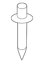 9026904054 - Body: Protector Rivet for Lexus Image