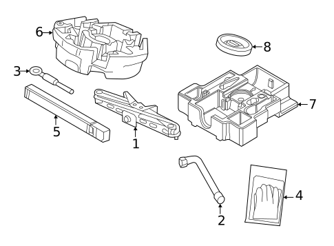 Jack & Components for 2019 Volvo XC90 #2