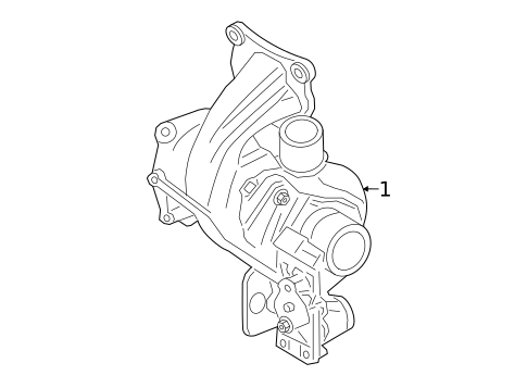 Turbocharger, Supercharger & Ram Air for 2023 Lincoln Nautilus #0