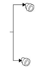 8231527000 - Body: Door Trim Panel Fastener for Genesis: Electrified GV70, GV60, GV70, GV80 | Hyundai: Azera, Elantra, Elantra GT, Elantra N, Entourage, Equus, Genesis, Genesis Coupe, Santa Fe, Sonata, Tucson, Veracruz Image