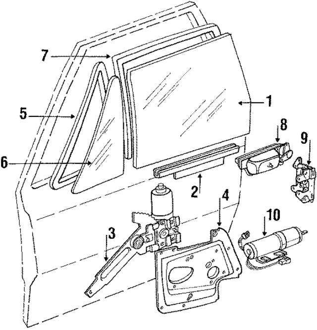 BD43266 - Body: Lock for Jaguar Image