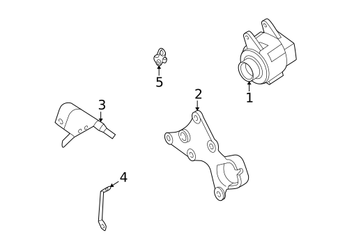 Alternator for 2001 Dodge Intrepid #0