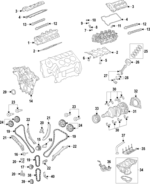 R3620113AA - Engine: Cylinder Head for Chrysler: 200, 300, Town &amp; Country | Dodge: Avenger, Challenger, Charger, Grand Caravan | Jeep: Grand Cherokee | Ram: 1500, C/V Image