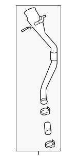 16117390783 - : Filler Neck for Mini: Cooper Countryman Image