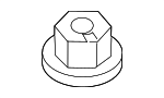 7147336362 - Fuel System: Filler Tube Nut for Mini Image