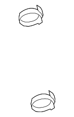 7129952117 - Fuel System: Filler Tube Clamp for Mini Image