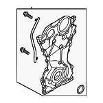 213502S050 - Engine: Timing Cover for Kia: K5, Sorento, Sportage Image