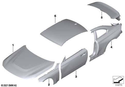 Outer Panels for 2025 BMW M240i #0