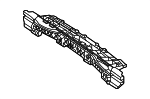 2968805700 - Body: Bumper Cover Support Rail for Mercedes-Benz Image