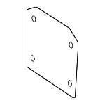 2966160900 - Body: Impact Bar Seal for Mercedes-Benz Image