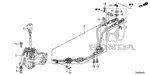 54117SDAA01 - Chassis: RUBBER, FLOATING for Honda Image