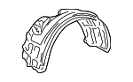 5387533140 - Body: Fender Liner for Lexus: ES300, ES330 Image