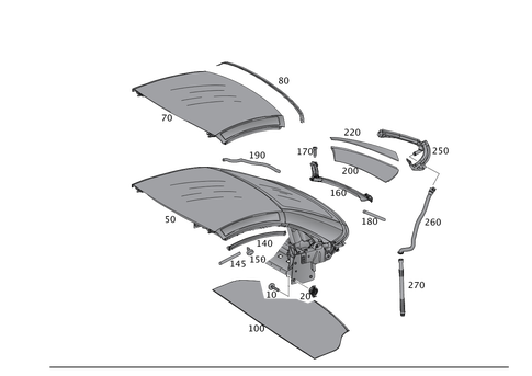 Vario Roof for 2018 Mercedes-Benz SLC300 #0