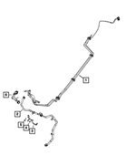 68420289AA - Fuel and Accelerator Pedal: Fuel Supply And Return Tube for Mopar Image image