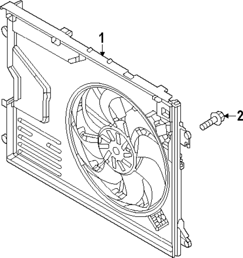 Cooling Fan for 2025 Mazda CX-50 #0