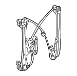 4B0837462C - Body: Window Regulator for Audi: A6, A6 Quattro, Allroad Quattro, RS6, S6 Image