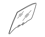 823005M000 - : Movable Glass for Nissan: Sentra Image