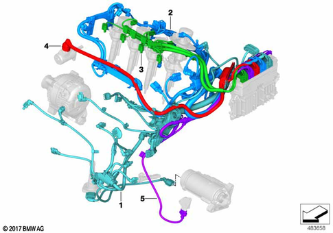 Engine Wiring Harness for 2020 Mini JCW GP #0