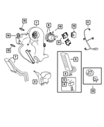 68232704AB - Air Conditioners and Heaters: A/c And Heater Upper Housing for Mopar Image
